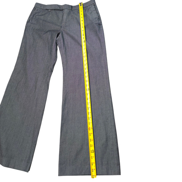 Vintage Gap Wide Leg Trousers Dress Pants Women Size 12 Wool Blend Career Office - Picture 3 of 7